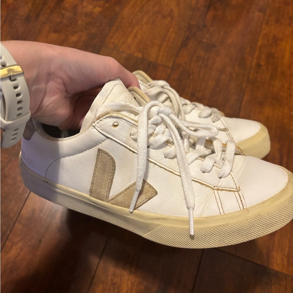 Veja Campo Womens Cream Sneakers
